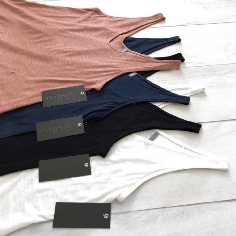 Vneck tanks